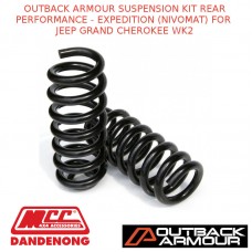 OUTBACK ARMOUR SUSPENSION KIT REAR EXPEDITION (NIVOMAT) JEEP GRAND CHEROKEE WK2
